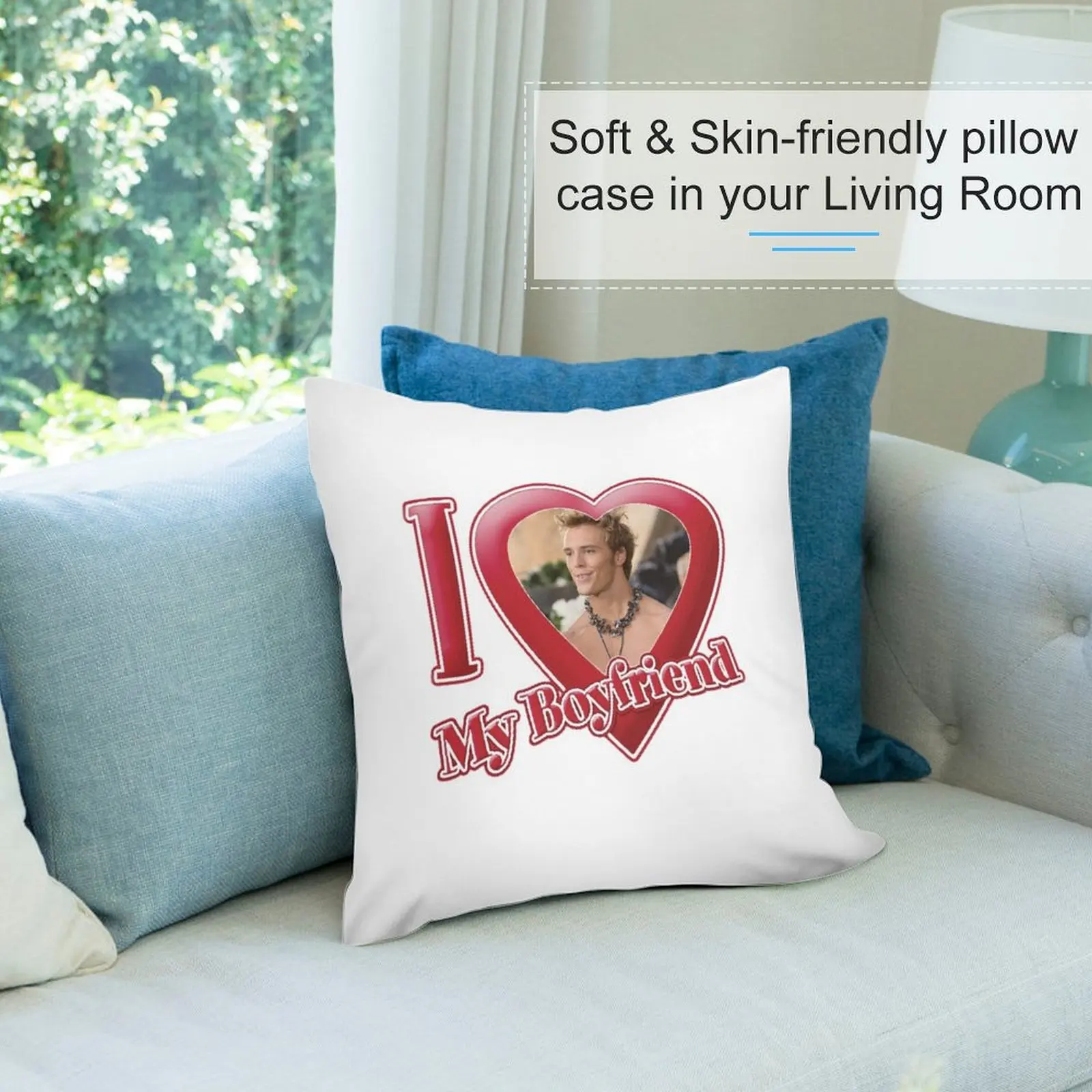 Декоративная подушка в стиле аниме для бойфренда 2025