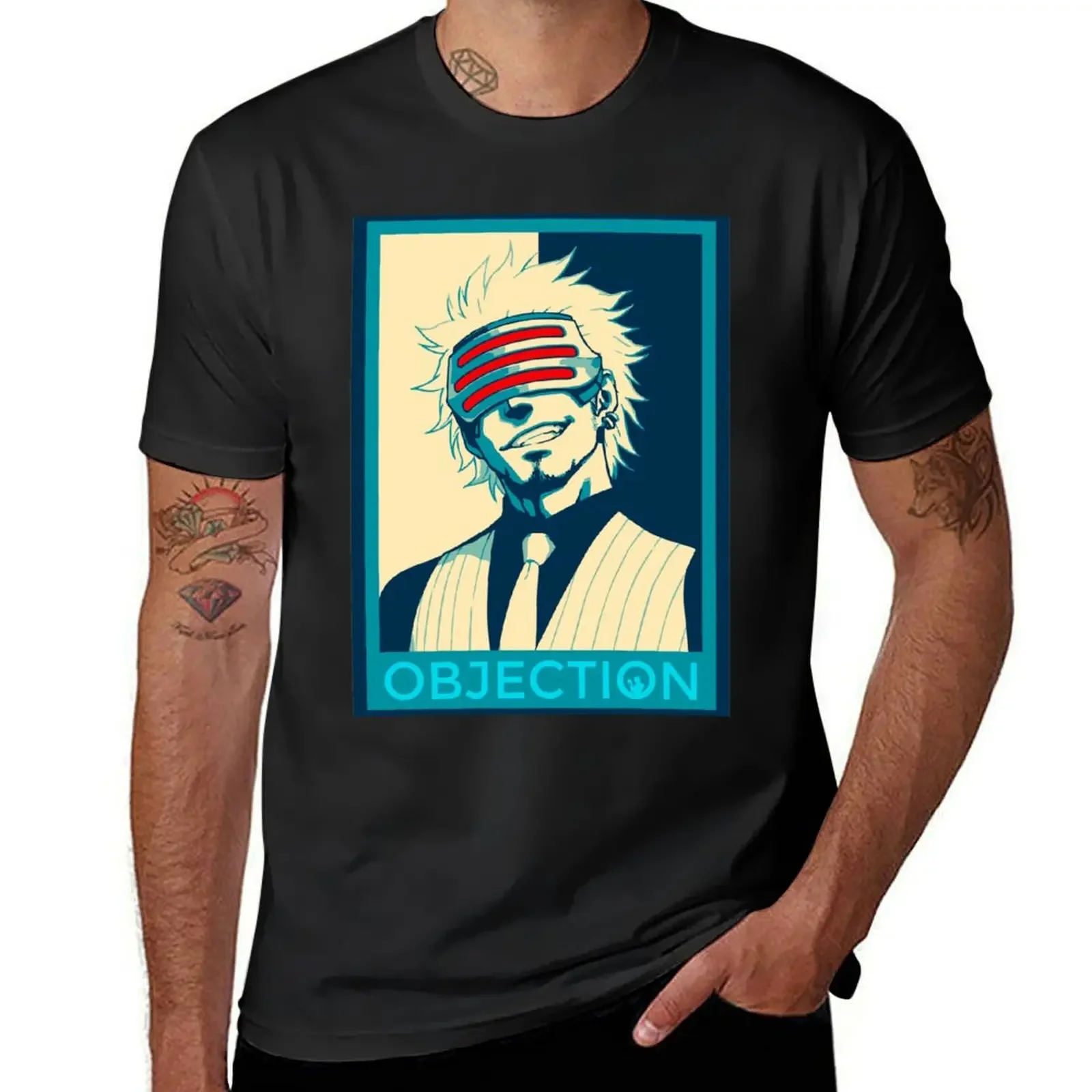 Godot - OBJECTION! футболка хлопковая мужская белая