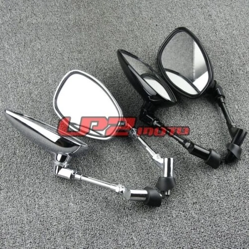 

Side Mirrors Rearview for Yamaha XJR400 1993-2007 XJR1200 1994-1998 XJR1300 1998-2013 XVS125 DragStar V Star 250 XVS250 XVS400