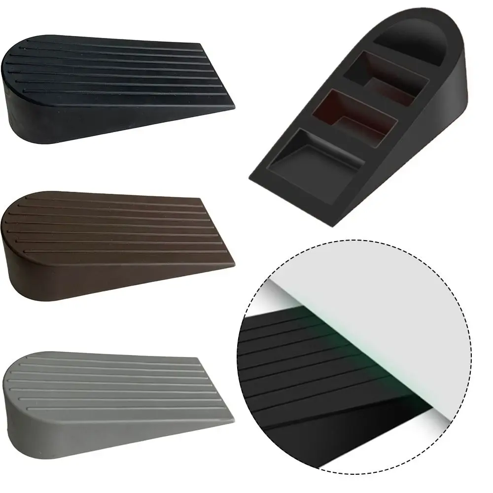 

Door Stopper Door Stop Wedge Safety Stoppers Reusable Shock Absorbent Home Office Anti-collision Stopper