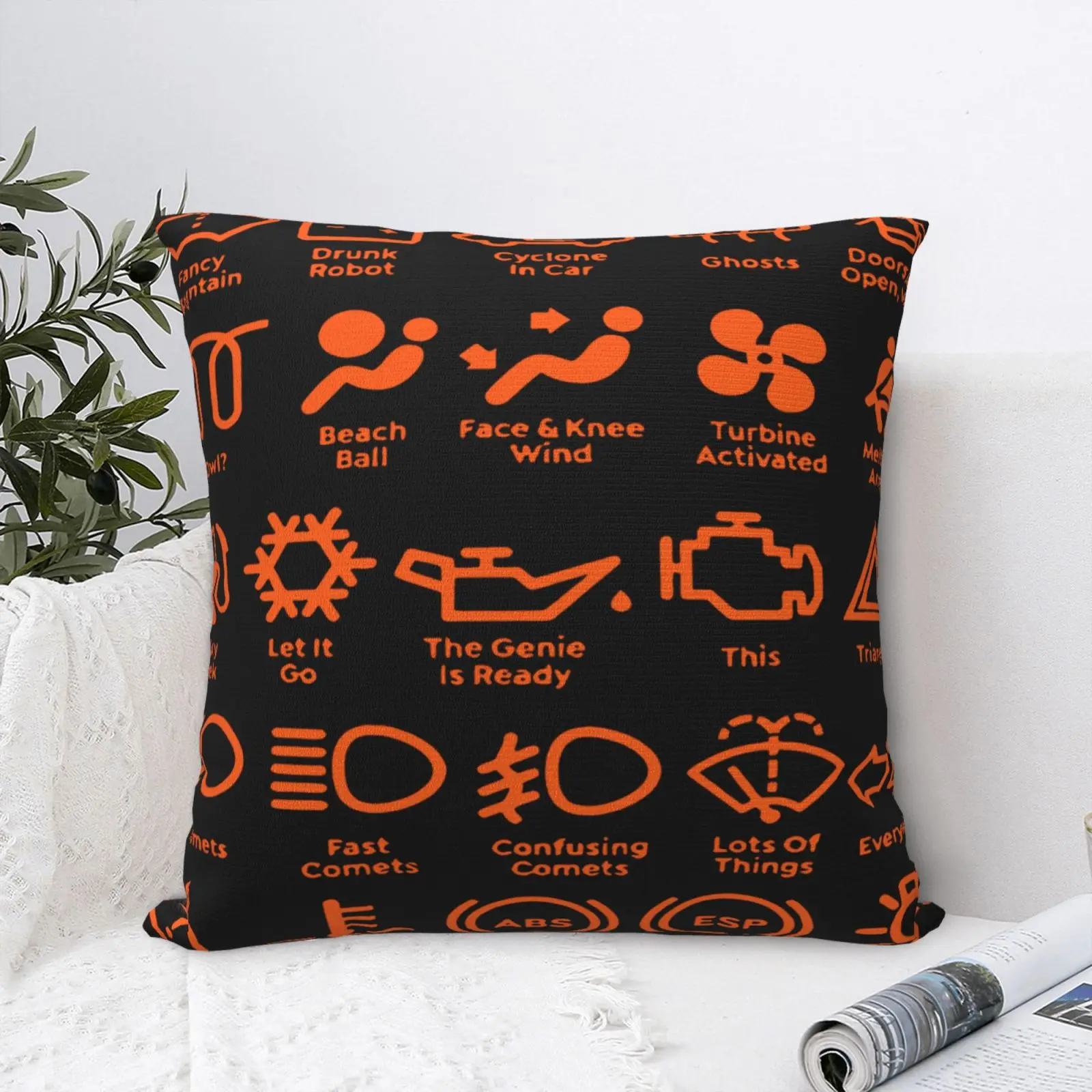 

Car Dashboard Lights S Figure Pillow Case Anime Body Pillow Decorative Pillow House Home Decoration Decorative Pillow Case Big