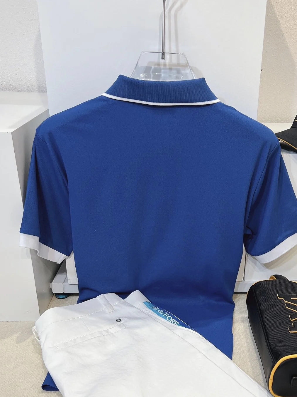 Мужская футболка-поло с коротким рукавом и отложным воротником - купить по