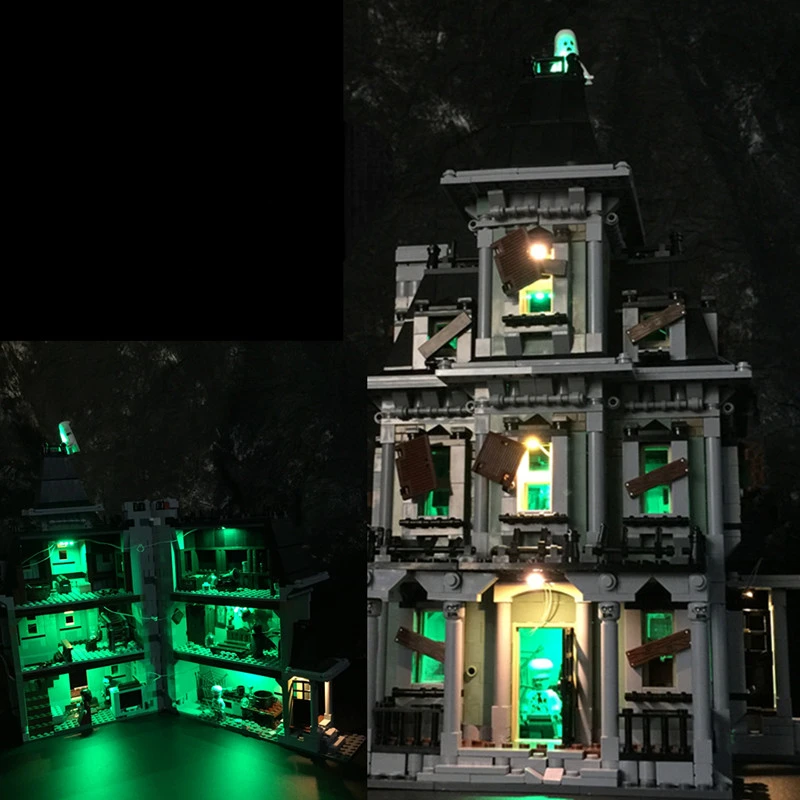 

Led Light Kit for City Monster Fighter Haunted House 10228 and 16007 Building Blocks DIY Toys Sets Only Lighting Kit No Model