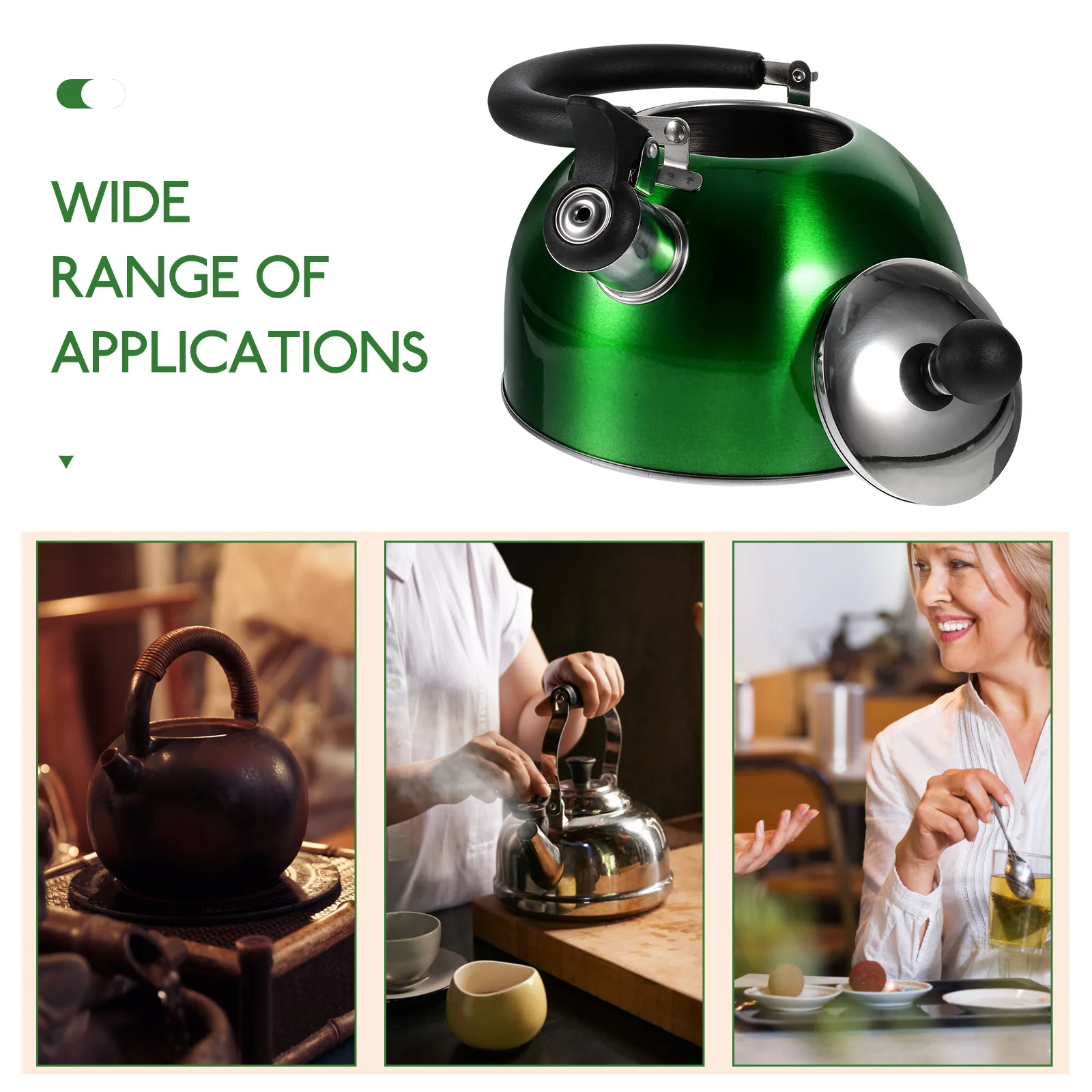 Чайник из нержавеющей стали бойлер для горячей воды кипящий Honk звучащий дома