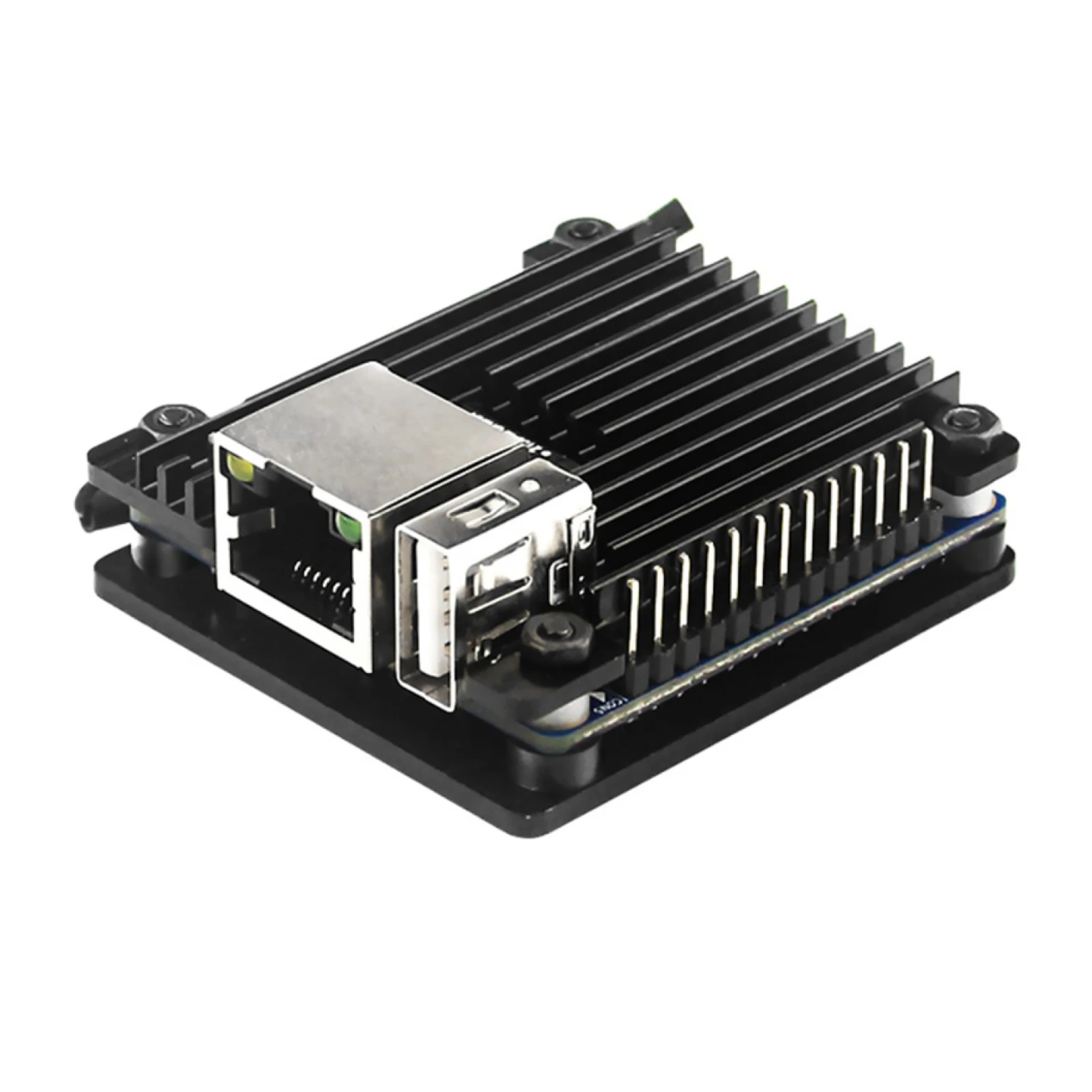 Для Orange Pi Zero из алюминиевого сплава чехол черный металлический корпус защитный