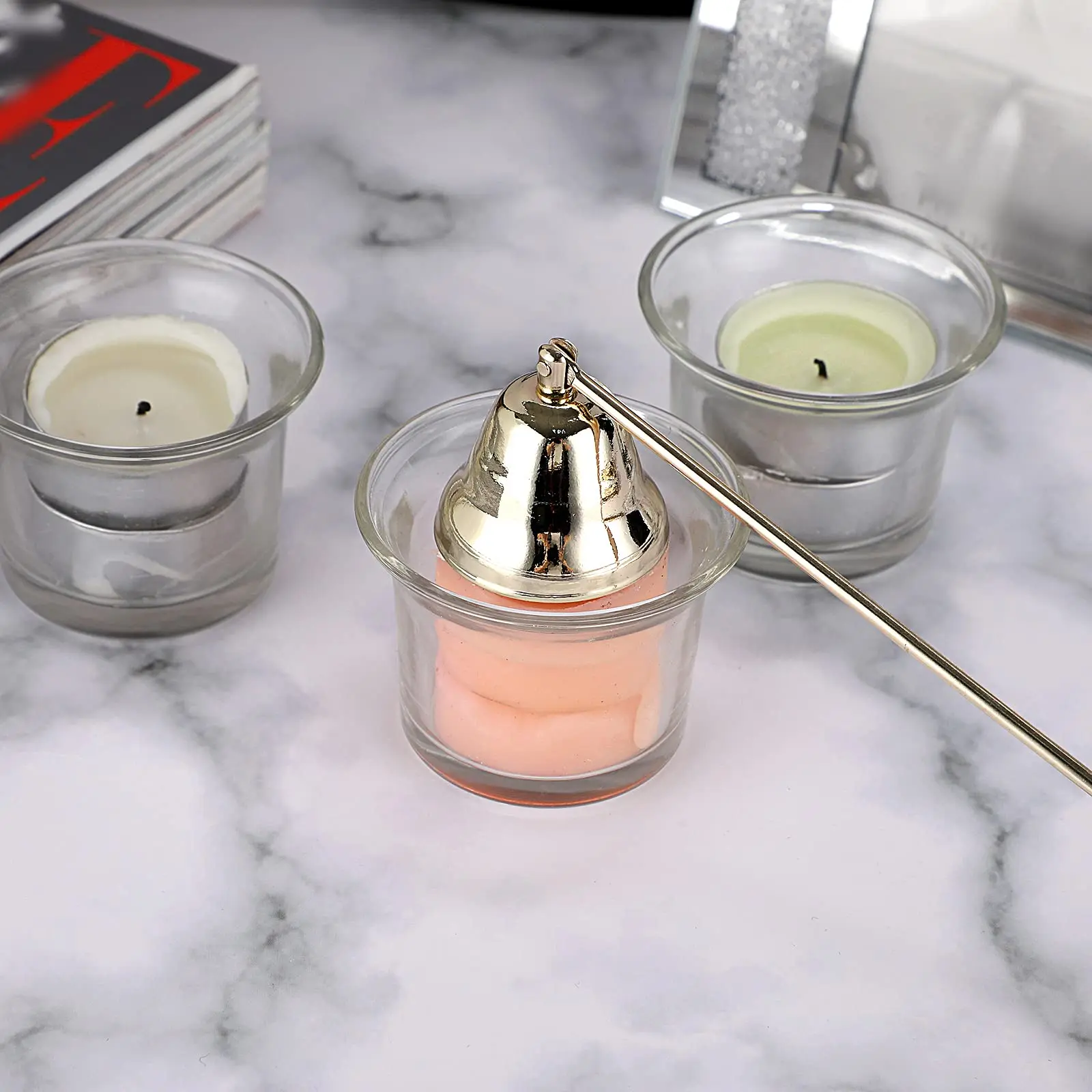 3 шт./набор свечи из нержавеющей стали