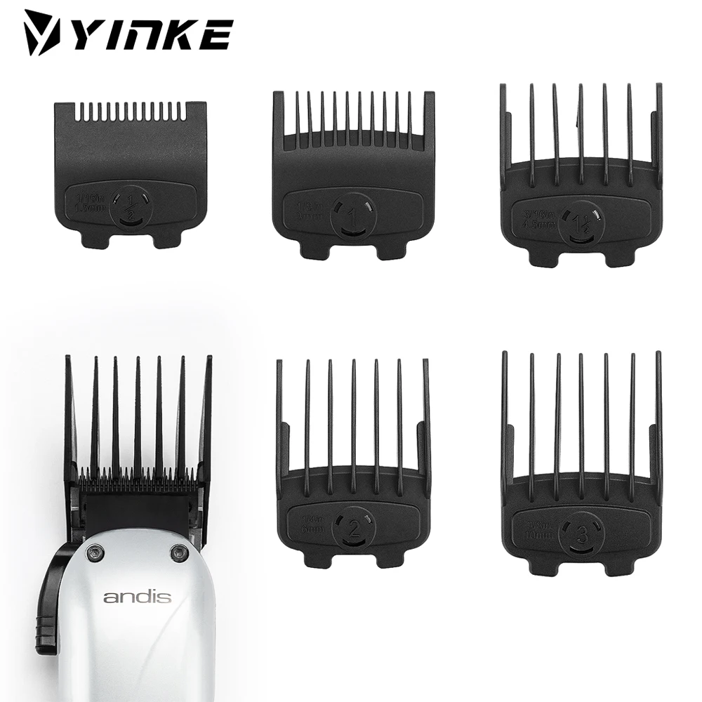 YINKE Magnetic Clipper Guards Set for Andis Master Clipper T