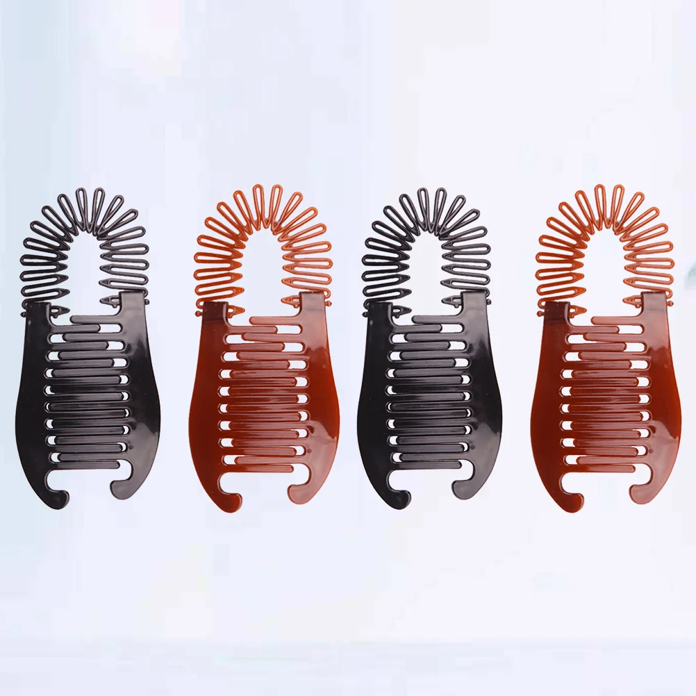 

Hair Banana Clips Clipfishtail Comb Grips Interlocking Holder Ponytail Claw Combs Vintageaccessories Clincher Classic Hairgrip