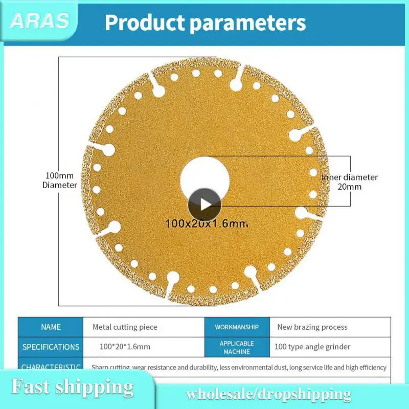 

Diamond Saw Blade Wear-resistant High Temperature Cutting Blade Tools Angle Grinder Sheet Durable Wheel Blade Fast Ctting Sharp