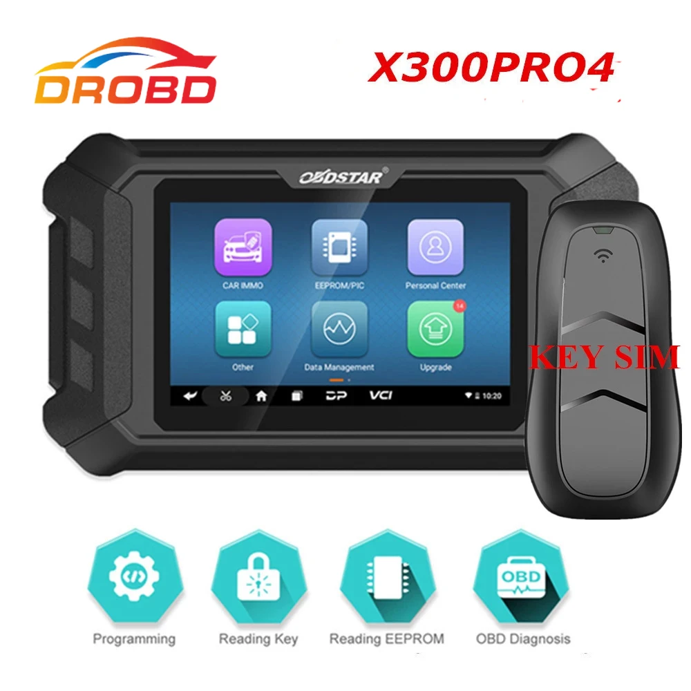 

Программатор автомобильный OBDSTAR X300 Pro4 Master 5 с поддержкой Pin-кода
