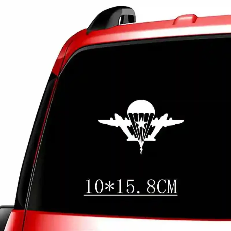 Индивидуальные забавные автомобильные наклейки Русский парашютник VDV и