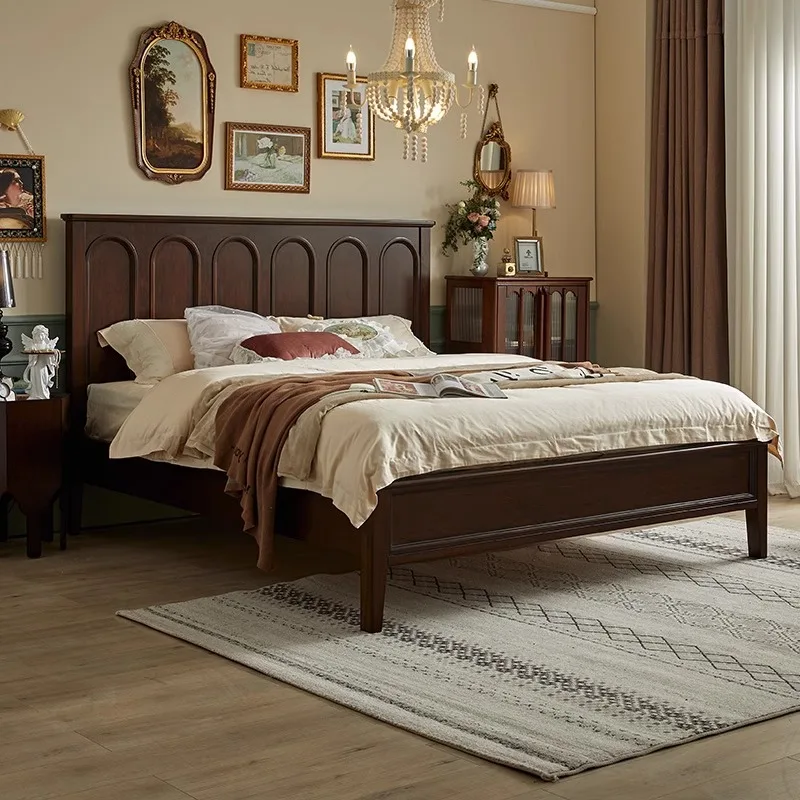 Европейская водонепроницаемая двуспальная кровать для спальни дизайнерская