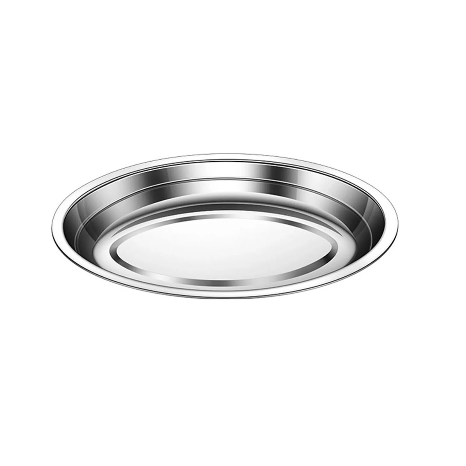 

Stainless Steel Fish Plate Snack Tray Steam Fish Plate Snack Desserts Service Tray Oval Platter For Appetizer Dessert MainCourse