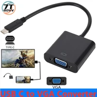 type c to female vga adapter usb c usb 3 1 to vga adapter for macbook 12 chromebook pixel lumia 950xl type c to vga adapter