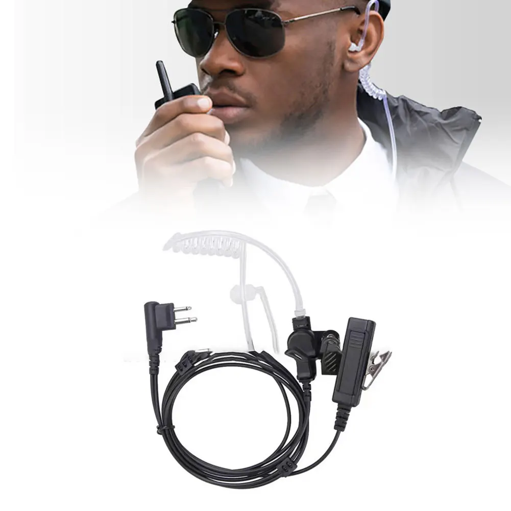 Waterproof Wire Mic Headset PTT Earpiece For Motorola Walkie Talkie Radio Walkie-talkie Headset Accessories