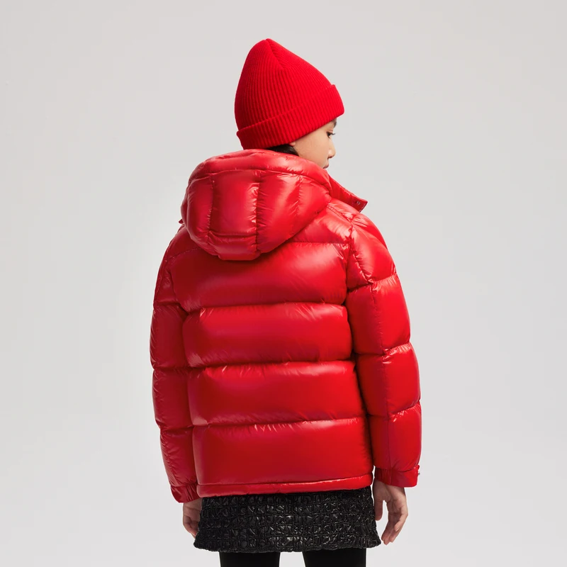 Детский пуховик BOSIDENG зимние куртки для девочек и мальчиков куртка с капюшоном