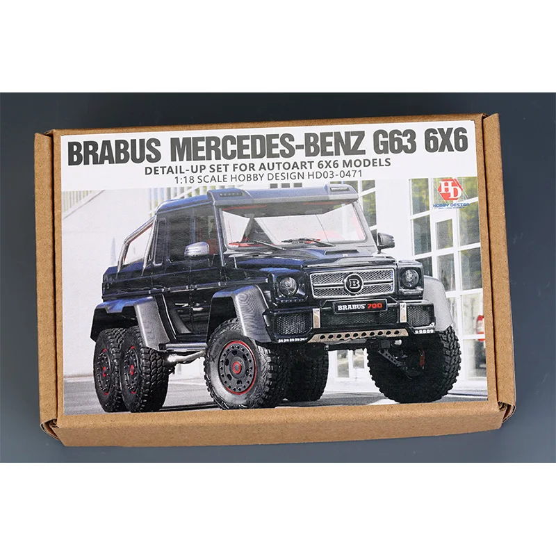 Hobby Design HD03-0471 1/18 Brabus G63 6X6 Детальный набор для AUTO Искусство ручной работы