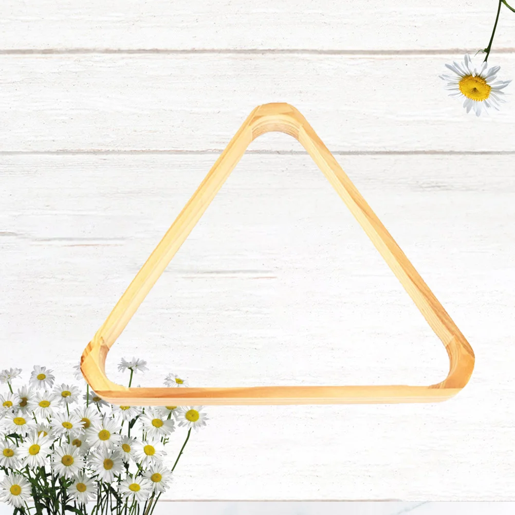

Eight Billiard Rack Solid Wood 8- Triangle Rack 40X40X6cm Pool Triangle Rack Accessories Wooden Pool Tables Billiard Ball Rack