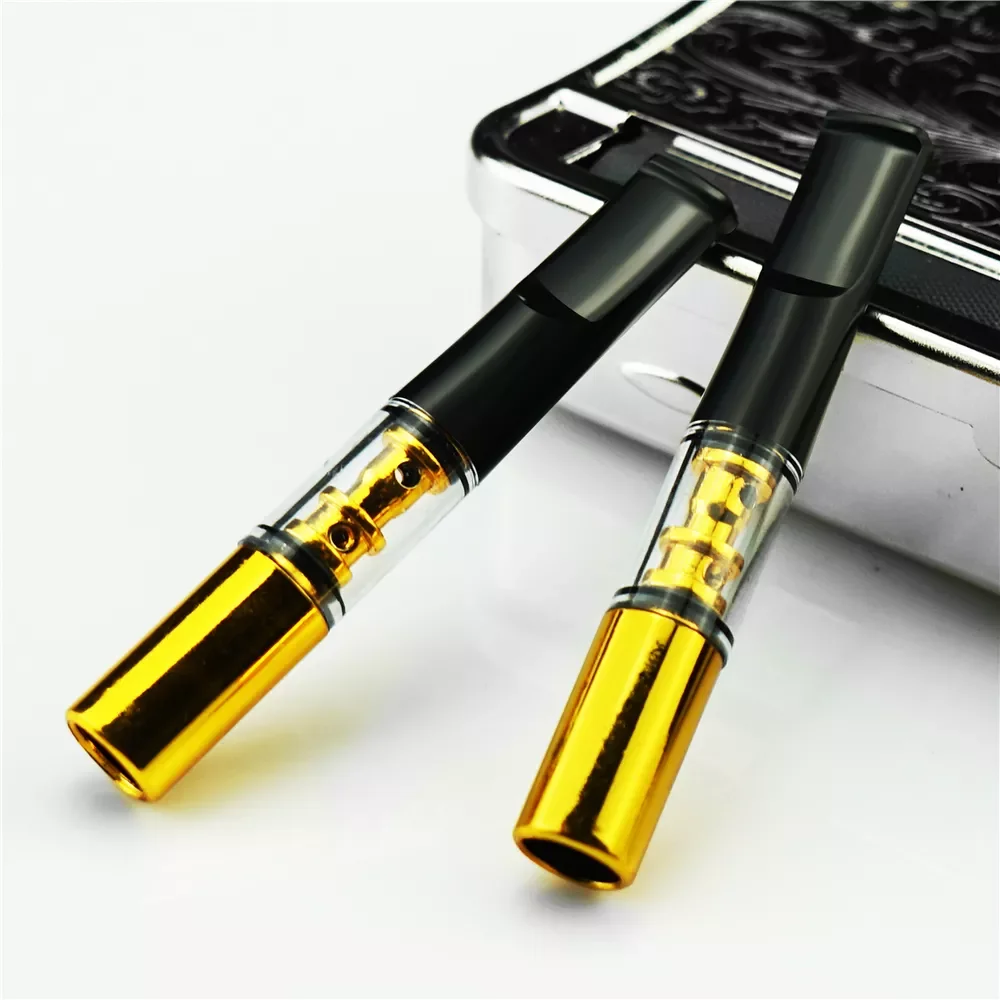 

Potable Cigarette Holder Filter Cleanable Filtration Tobacco Tar Micro Filter Reusable Smoke Mouthpiece Filtration Smoking Tools