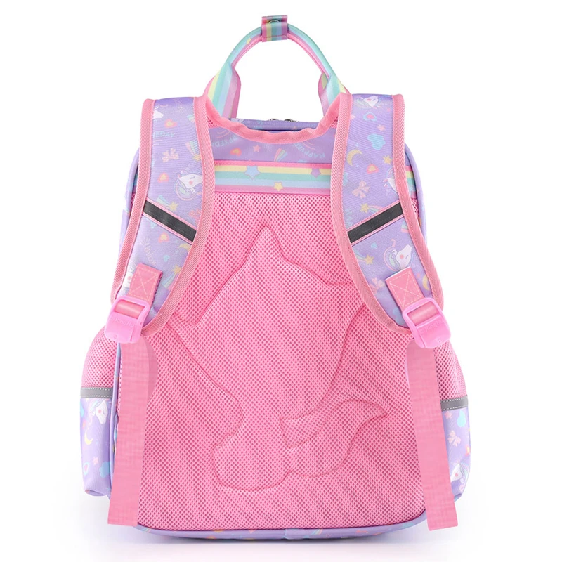 Children's Backpack for Girls School Bags Fashion Unicorn Rainbow School Backpack 1 Grade Princess Cartoon Kids Bookbag Mochilas