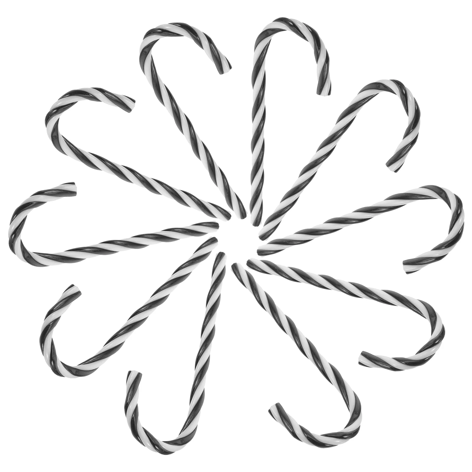 10 шт. набор конфетных тростей рождественские украшения с ветряной мельницей