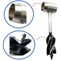 Шнековое бушкрафт сверло#1