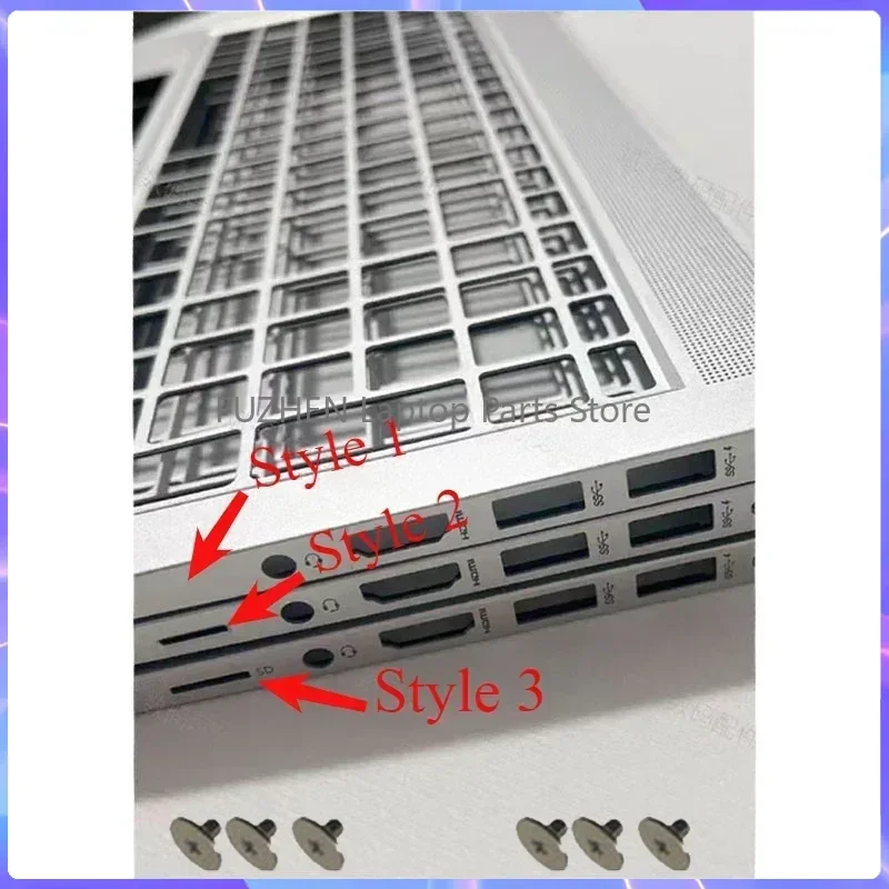 Фото Новый чехол для ноутбука Probook 450 455 G8 G9, задняя крышка ЖК-дисплея/передняя рамка/подставка для рук, клавиатура/нижняя крышка/петля №5