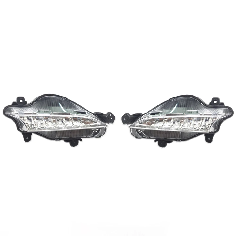 Для Kia Rio K2 2017 2018 2019 светодиодные автомобильные дневные ходовые огни фары дальнего