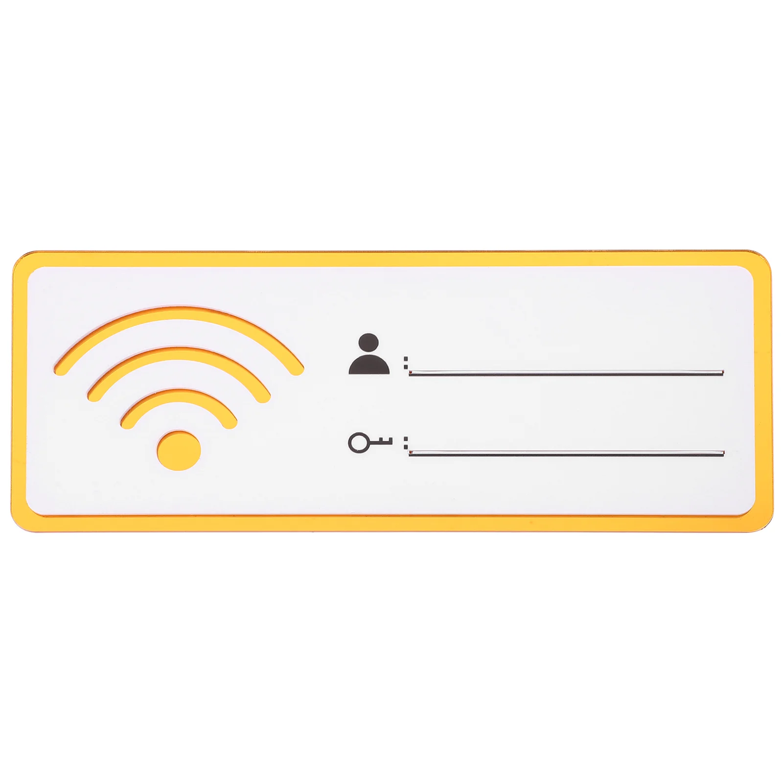 

Wifi Password Sign For Guest Room Acrylic Signage Board Essential Wall Ornaments