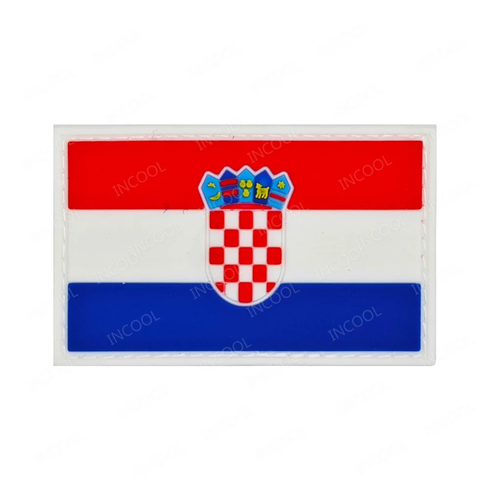 Вышитая нашивка с флагом Хорватии Hrvatska флаги светоотражающие нашивки хорватская