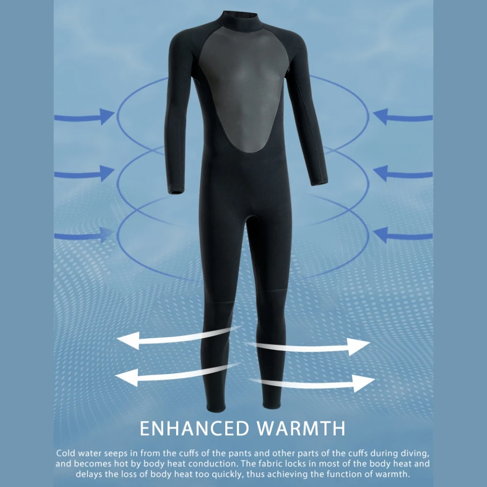 1.5MM/3MM Neoprene Scuba Diving Wetsuit Full Body Thermal Waterproof Diving Suits Winter Warm Men Underwater Freediving Swimsuit