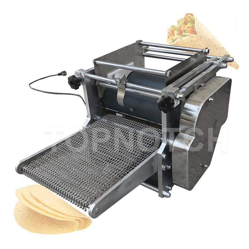 

Automatic Tacos Tortilla Roller Pressing Forming Machine Commercial Pancake Making Maker