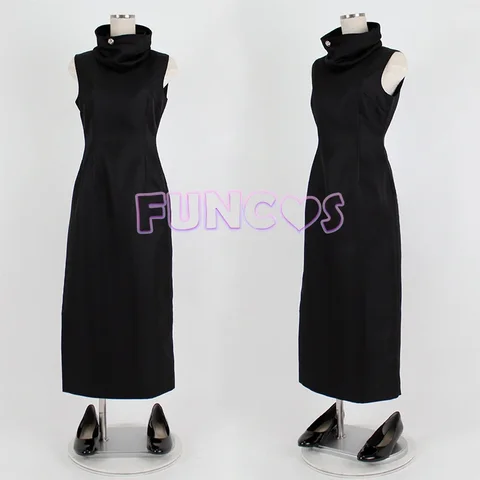 Костюм для косплея из аниме «джутсу», Чонсам из Киотского ююютсу, чёрная форма, парик для чонсам, шибуя