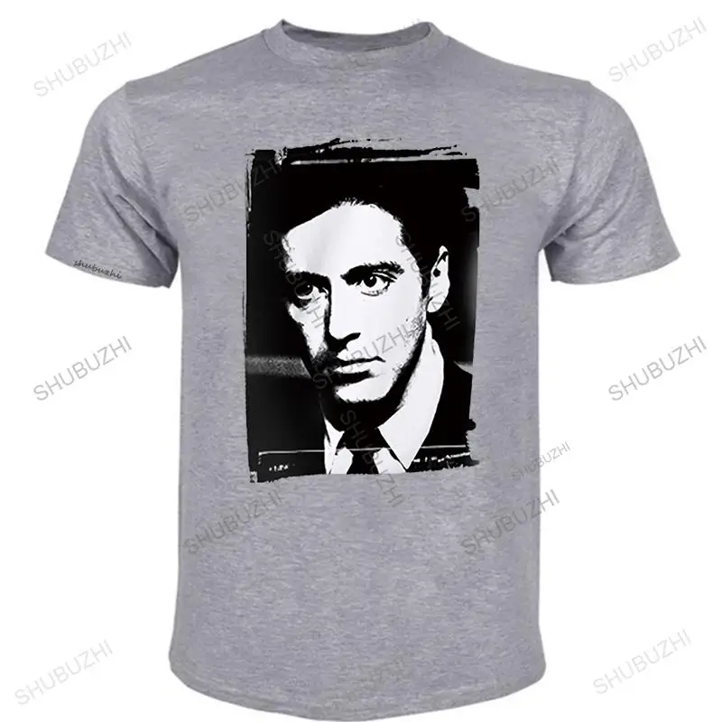 Al Pacino Godfather II. Мужская хлопковая футболка с коротким рукавом и круглым вырезом |