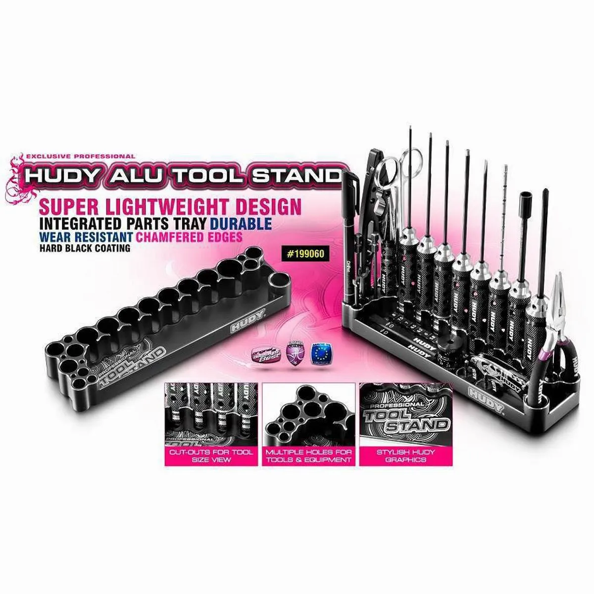 HUDY RC автомобиль с дистанционным управлением CNC алюминиевый держатель