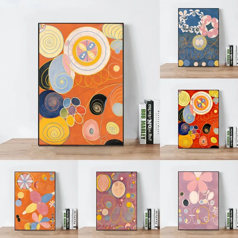 Hilma Af Klint живопись художественный постер настенное искусство домашний декор
