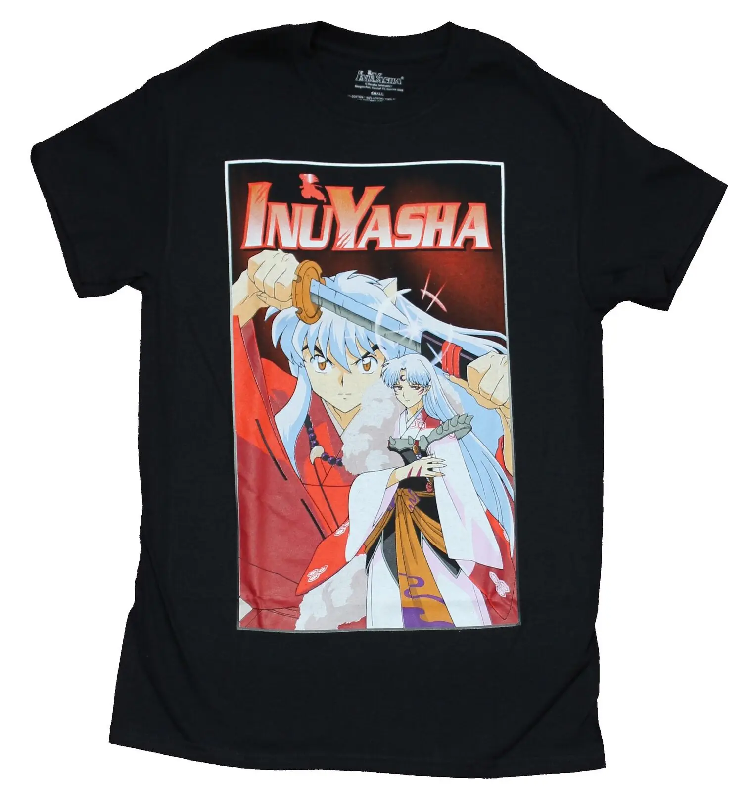 Мужская футболка Inuyasha-Inuyasha &amp Sesshomaru Duo Box Image