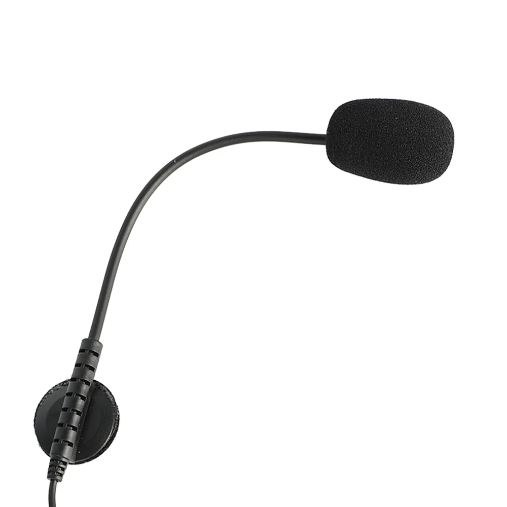 Gtwoilt Helmet Headset 2 Pin PTT Motorcycle Headphone For Walkie Talkie Kenwood Baofeng Puxing Ham Radio Two Way Radio