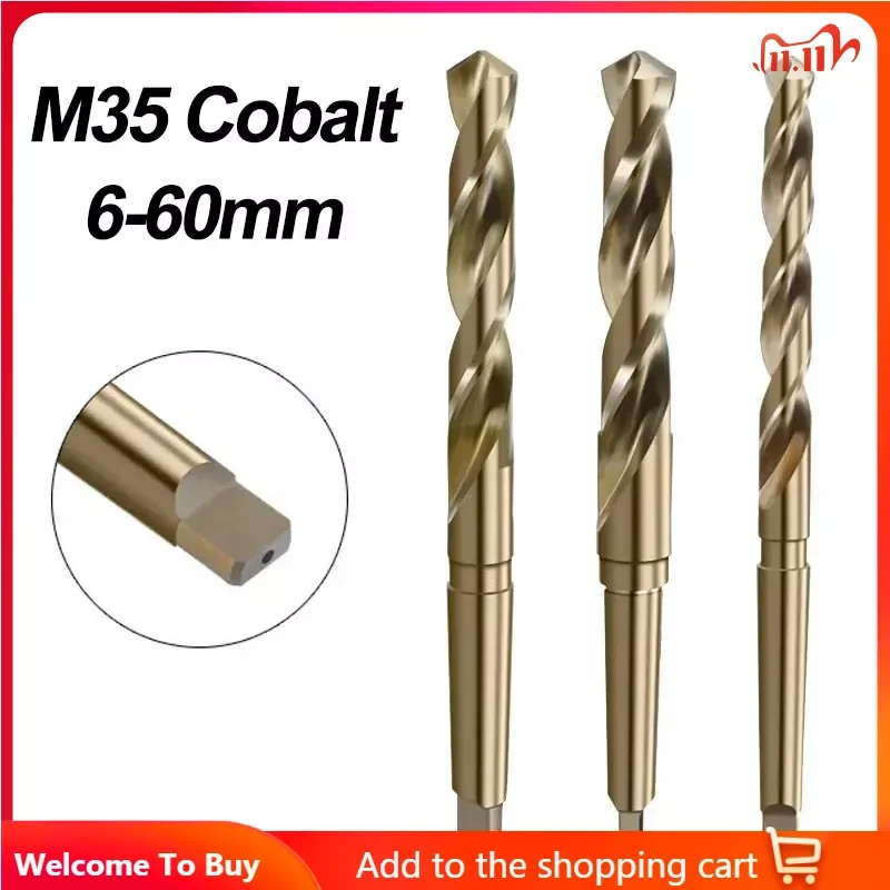 

1 шт., спиральное сверло из кобальта, 6-60 мм