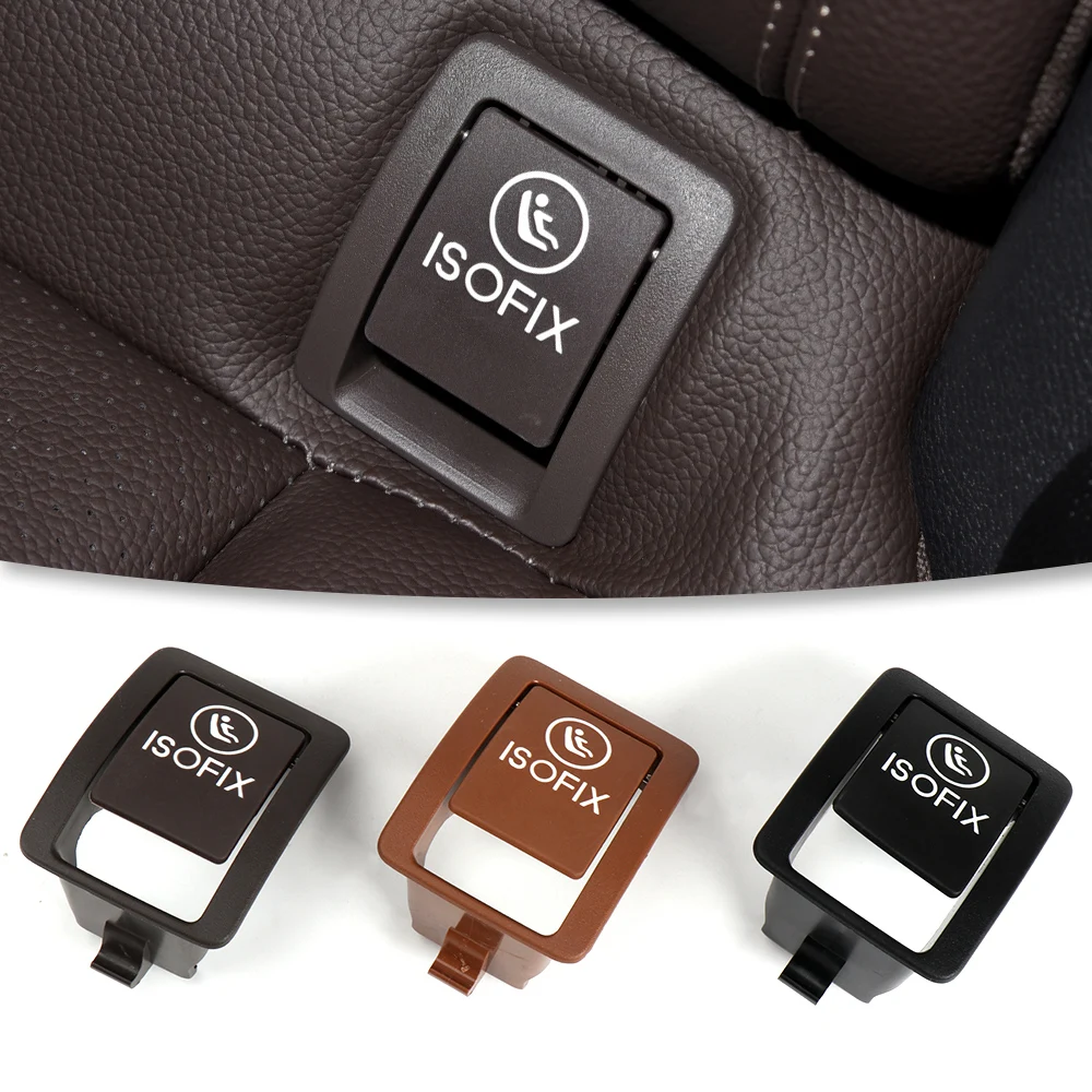 Фото Накладка на кнопку ISOFIX для автокресла, защитная крышка для заднего сиденья для Mercedes-Benz GLC W253 2015-2021 №5
