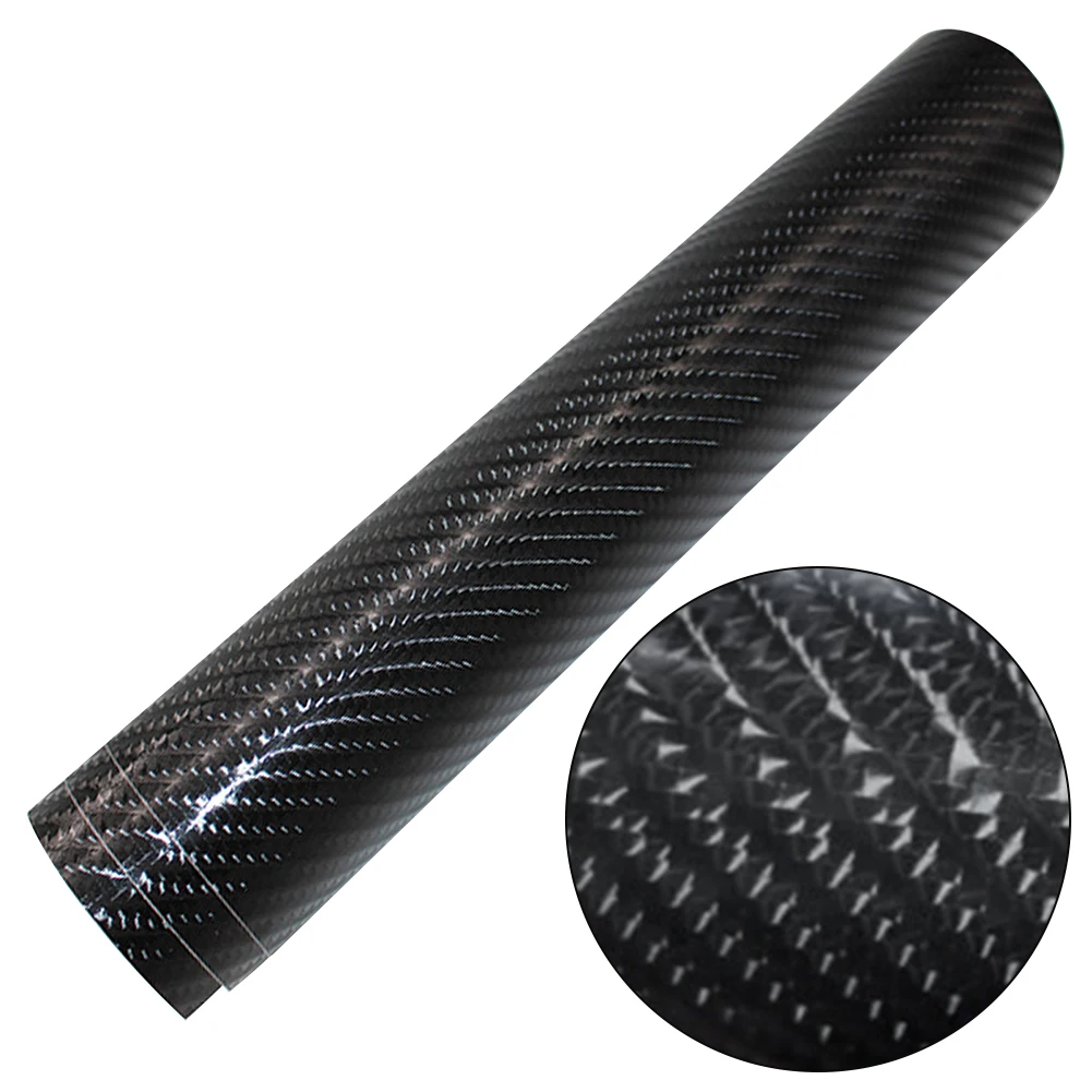 

Laptop Self Adhesive Interior Decor Car Sticker DIY Decals 7D Carbon Fiber PVC Car film color changing film carbon fiber paper