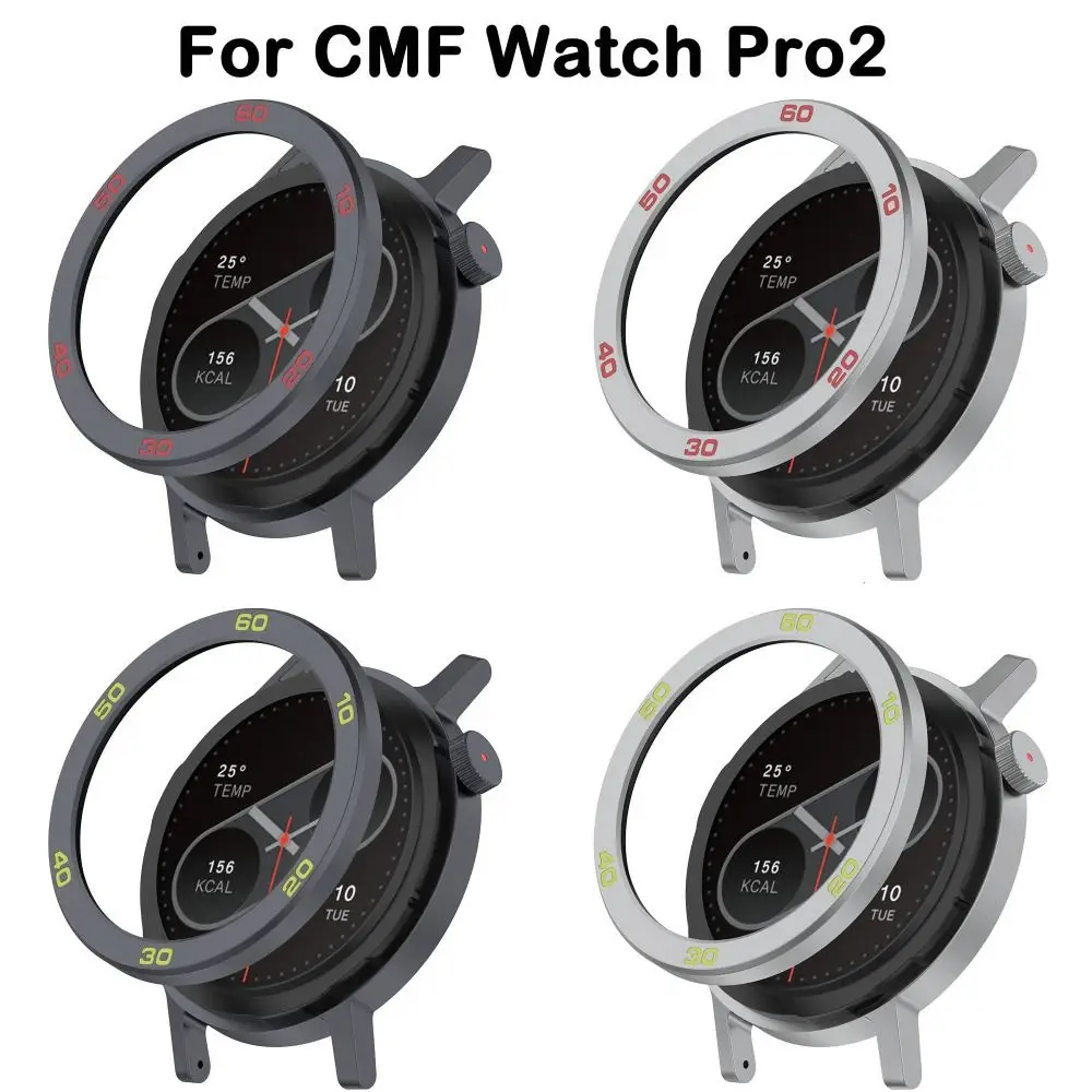 New Replacement Case Cover Ring Metal Frame Watch Bezel Accessories Shell Screen Protector for CMF Pro2