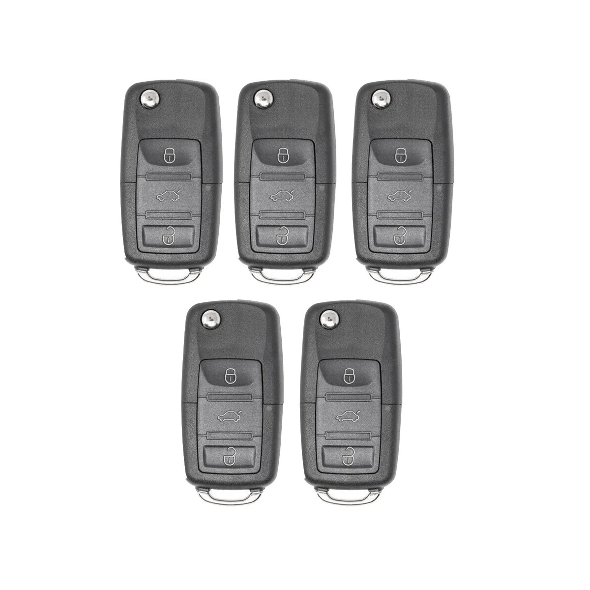 

For Xhorse XKB501EN Universal Wire Remote Key Fob 3 Buttons for VW B5 Type for VVDI Key Tool 5Pcs/Lot