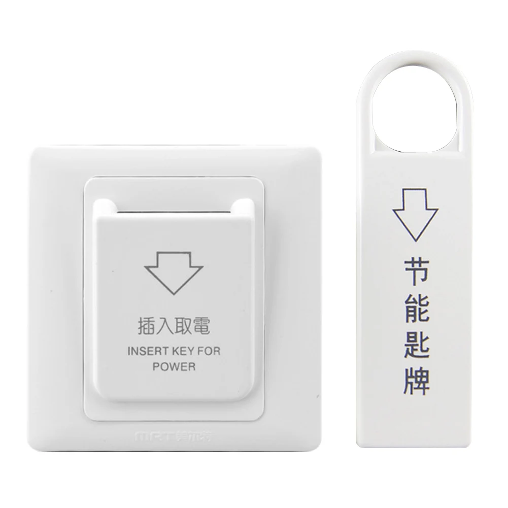 

Energy Saving Fireproof On Off Hotel Smart Power Key Indoor PC Panel Switch Magnetic Card Intelligent Insert Home