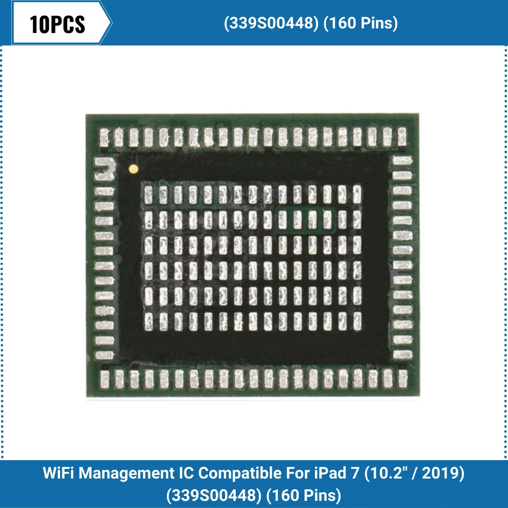 

10 шт., плата Wi-Fi для iPad 7 (10,2 дюйма/2019 дюйма) (339S00448) (160 контактов)