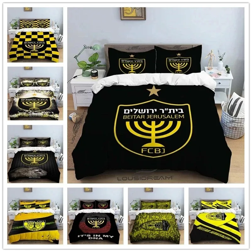 Beitar Jerusalem Fc всесезонный комплект постельного белья для двойного одеял из 3-х