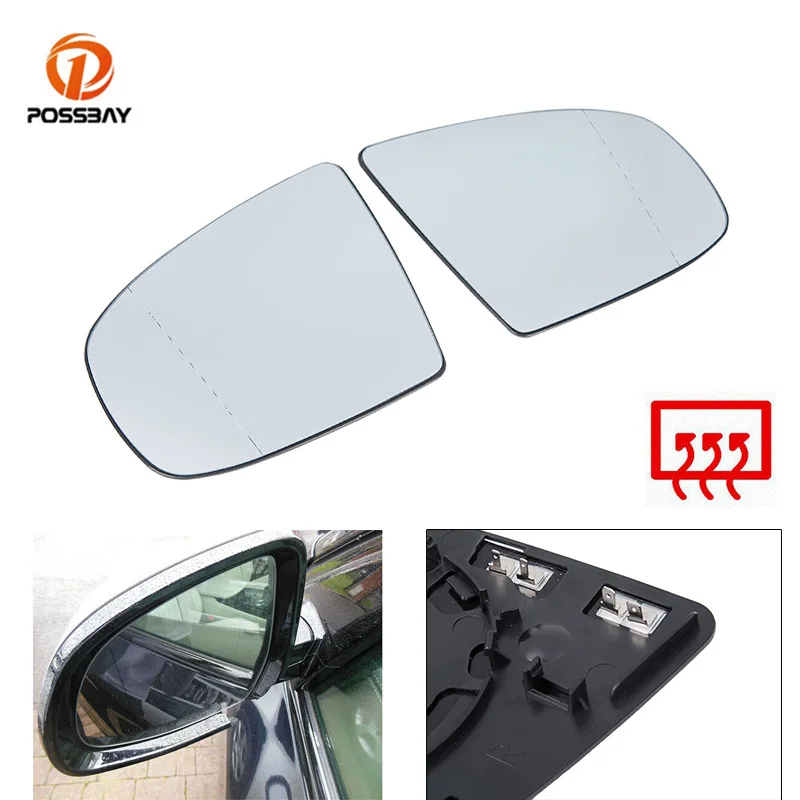 

Автомобильное зеркало заднего вида, стекло с подогревом, дверное зеркало, прозрачное стекло, Внешние детали для BMW X5 X6 серии E70 E71 E72 2007 2008-2014