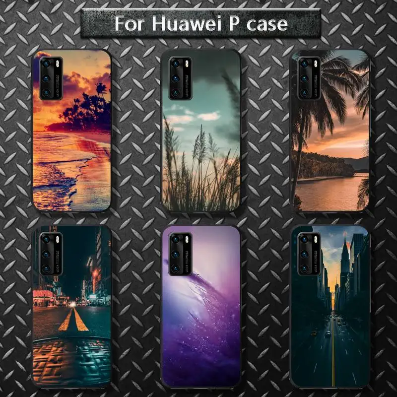 

beautiful scenery Phone Case For huawei P40 P30 pro lite P10 P20 P30 psmart 2020 2019 2017 2018 For P40 lite phone Covers