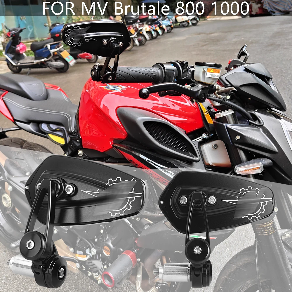 

FOR MV Agusta motorcycle Brutale 800 1000 motorcycle rearview mirror to protect prevent reversing rearview mirror side mirrors