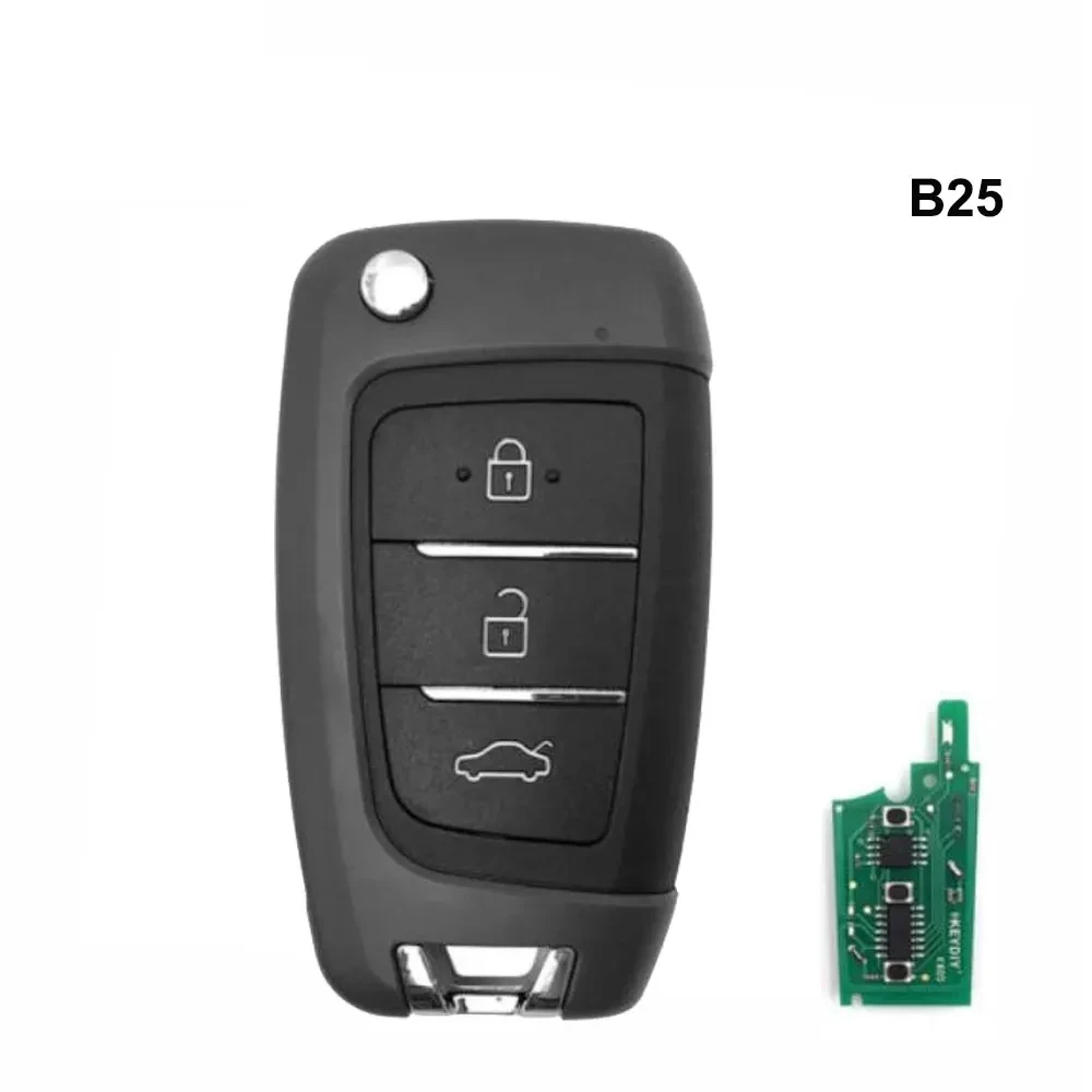 

Оригинальный Дистанционный Ключ KEYDIY B25 С 3 Кнопками Для Телефона KD900 KD900 + URG200, 5 Шт., Требуется Программирование